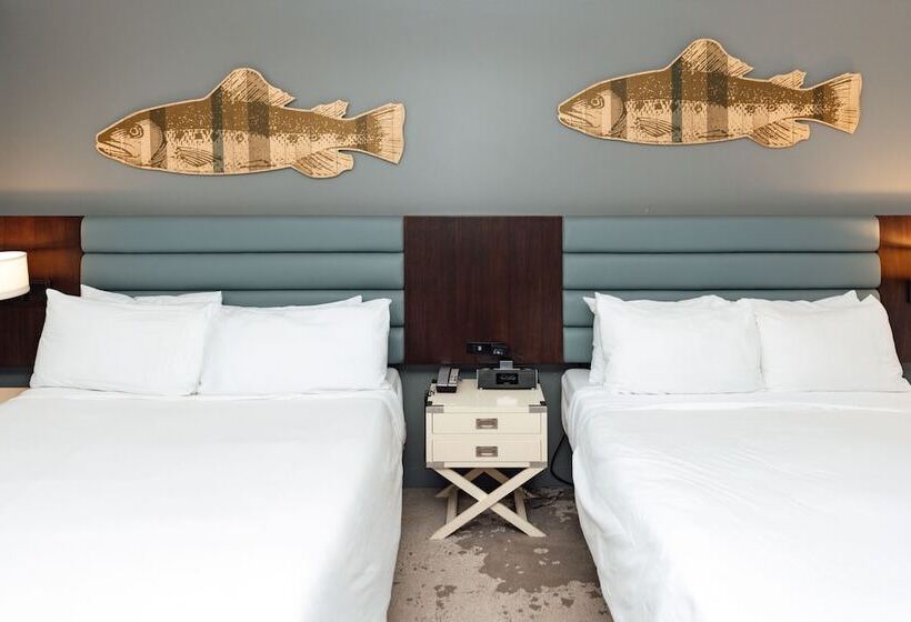 Номер Стандарт 2 Двуспальные Кровати, Lakehouse Resort