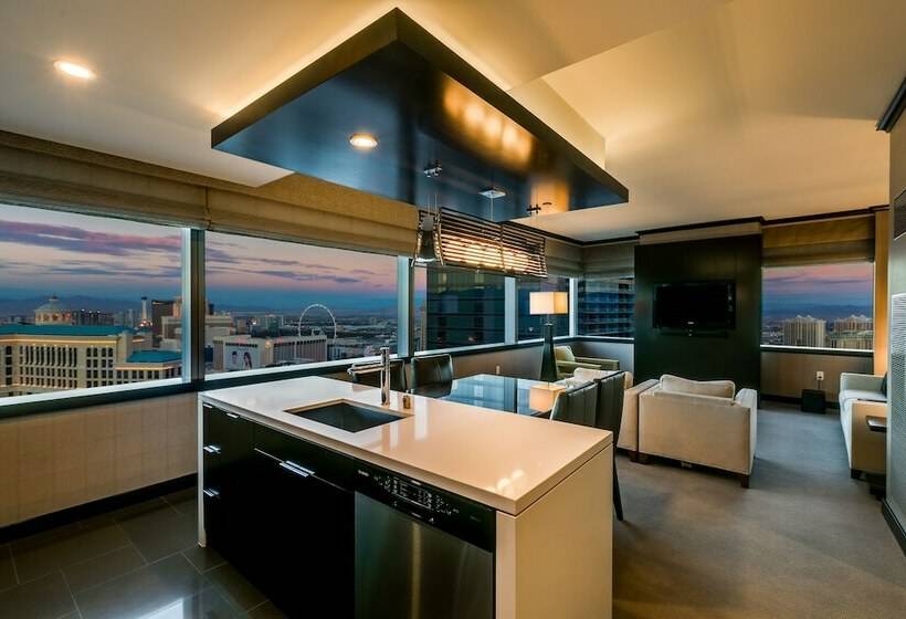 سوئیت دلوکس 2 خوابه, Secret Suites At Vdara