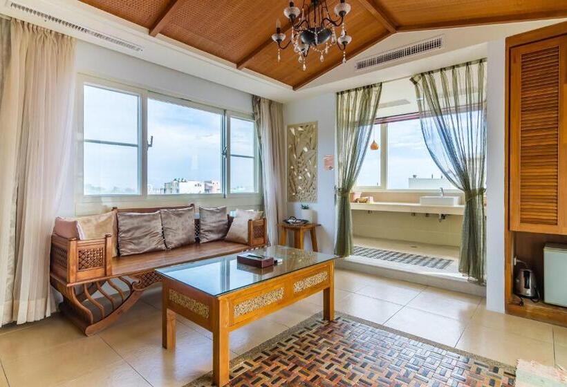 اتاق لوکس با چشم‌انداز دریا, Kenting Shen's Homestay