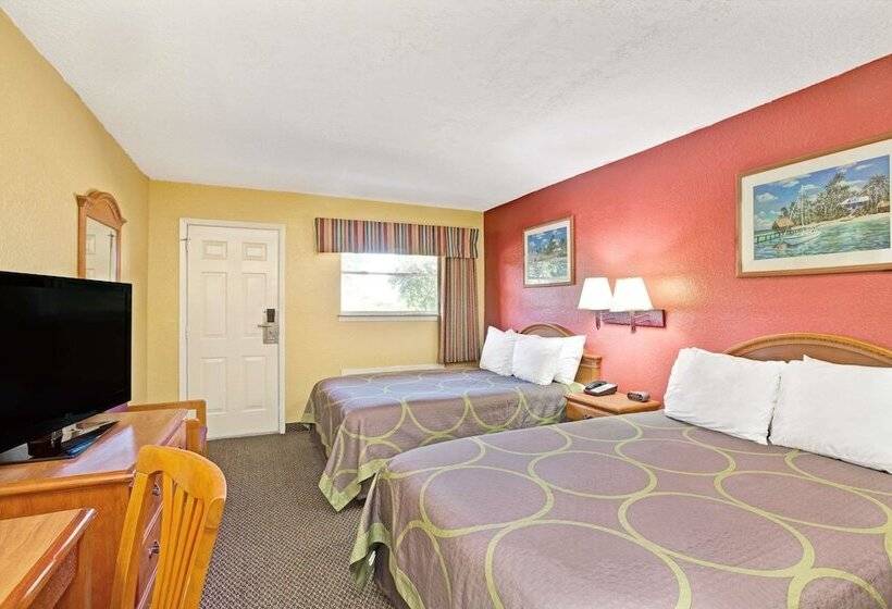 اتاق استاندارد با 2 تخت دوبل, Super 8 By Wyndham La Marque Tx/texas City Area
