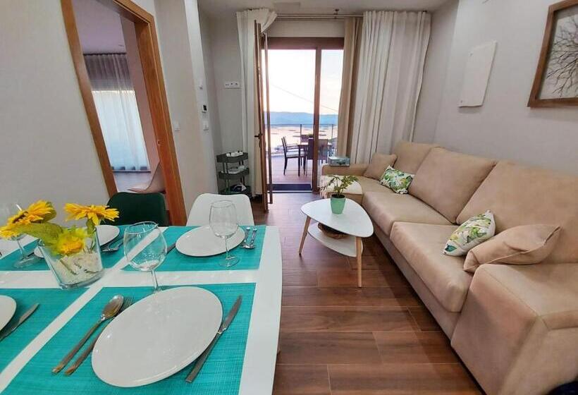 Апартаменты 1 Спальня Вид на Море, Mirador Ría De Aldán Apartamentos
