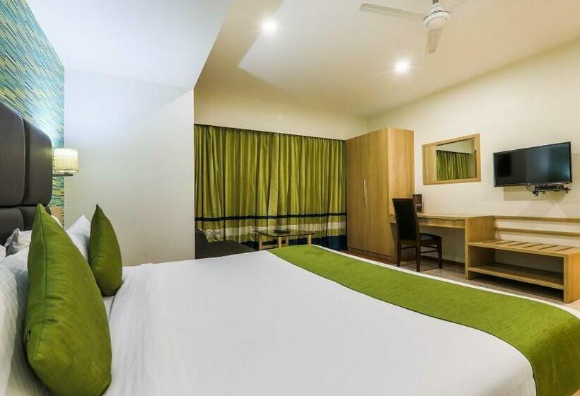 带大床的豪华间, Magnus Star Residency Koregaon Park Annexe