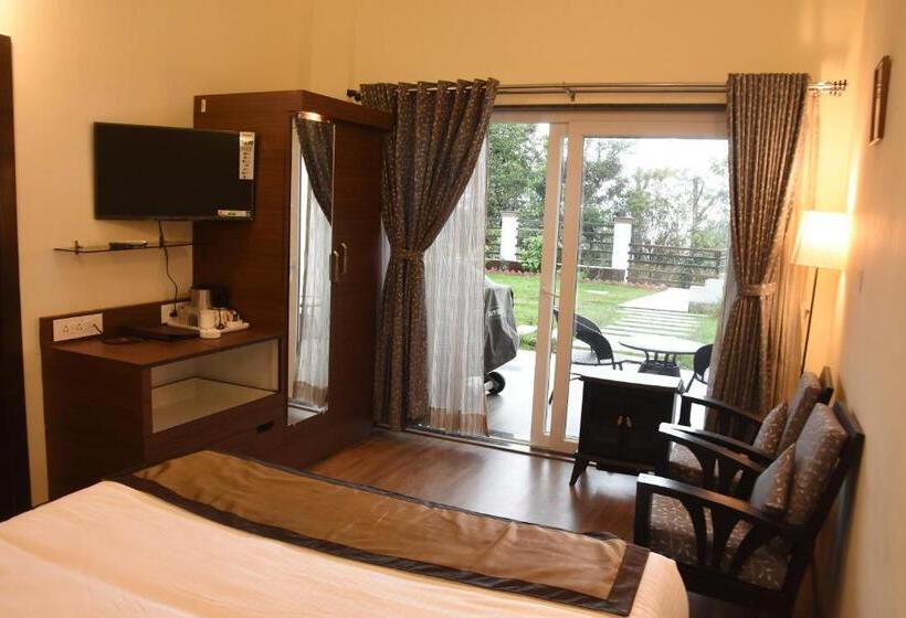 带大床的标准间, Nirvana Retreat