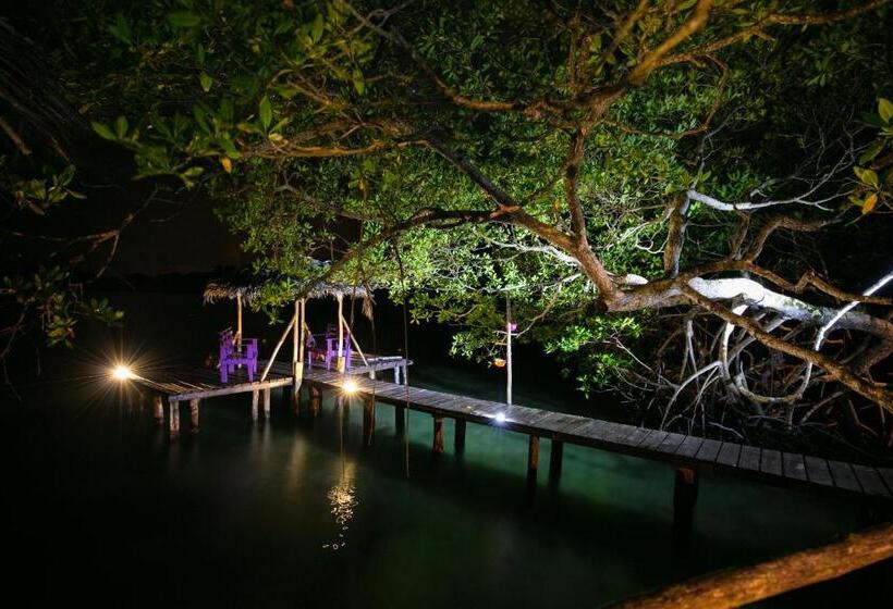 Бунгало Семейное Вид на Море, Urraca Monkey Island Eco Resort