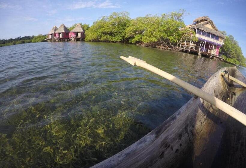 Бунгало Семейное Вид на Море, Urraca Monkey Island Eco Resort