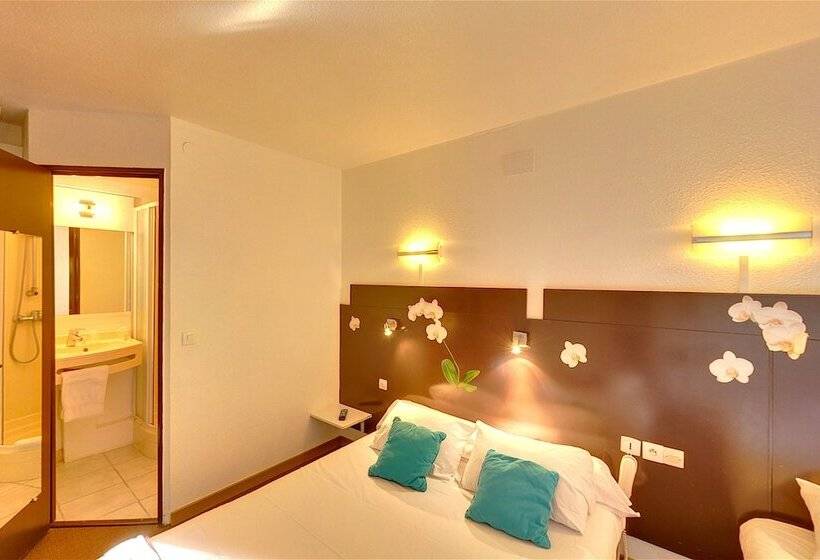 Трехместный Номер Комфорт, The Originals Access, Hôtel Béziers Est