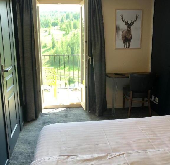 스탠다드 발코니 룸, Hôtel Génépi