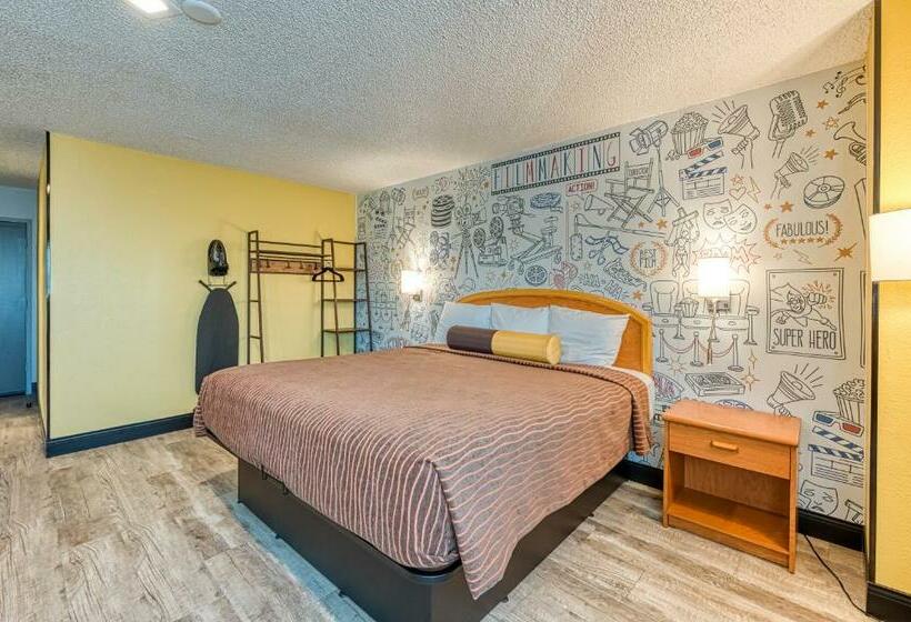 스탠다드 룸 킹사이즈 침대, La Mirage Inn  Hollywood