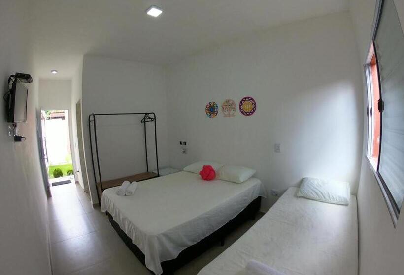 디럭스 트리플 룸, Residencial 220 Maresias
