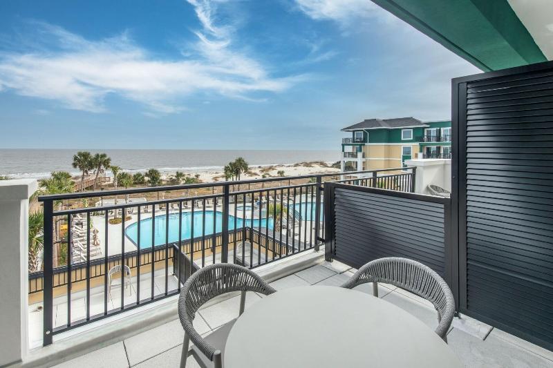Номер Стандарт Вид на Море с Балконом, Courtyard By Marriott Jekyll Island