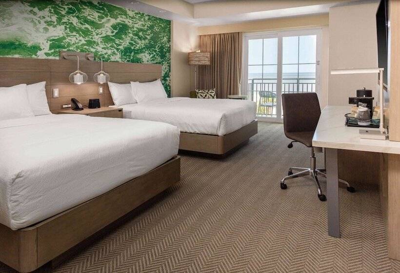 Номер Стандарт 2 Двуспальные Кровати, Courtyard By Marriott Jekyll Island