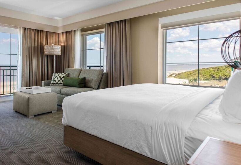 Номер Стандарт Двуспальная Кровать с Видом, Courtyard By Marriott Jekyll Island