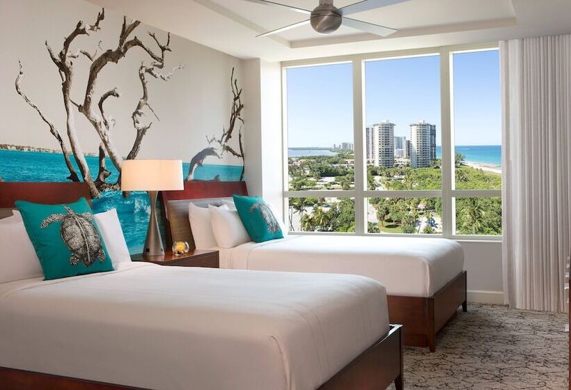 Апартаменты 2 Спальни Вид на Море, Palm Beach Marriott Singer Island Beach Resort & Spa