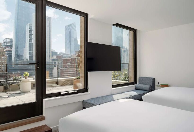 带2个双人床的标准工作室, Arlo Midtown