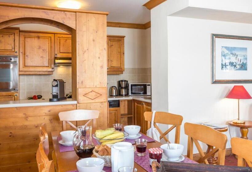 آپارتمان دوبلکس 1 خوابه, Résidence Pierre & Vacances Premium Arc 1950 Le Village