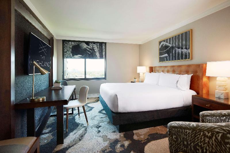 キングサイズベッドのデラックスルーム, The Highland Dallas, Curio Collection By Hilton