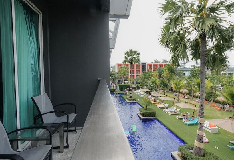 풀장 전망 디럭스 룸, Sugar Marina Hotel   Art   Karon Beach   Sha Plus