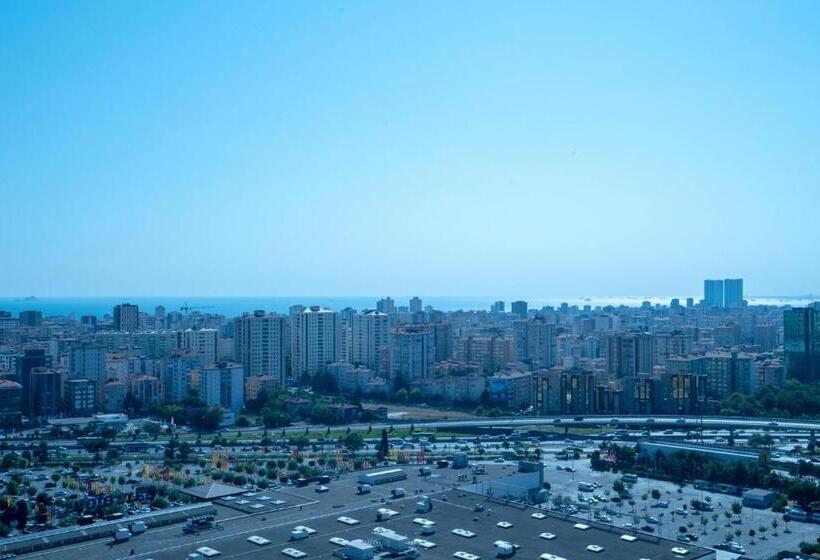 キングサイズベッドのエクゼクティブ, Istanbul Marriott Hotel Asia