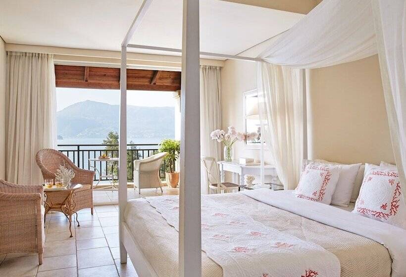Superior bungalow with sea view, Grecotel Eva Palace, Beach Luxury Resort