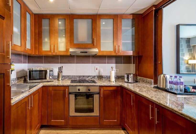 Апартаменты 1 Спальня Вид на Город, Flora Creek Deluxe Hotel Apartments, Dubai