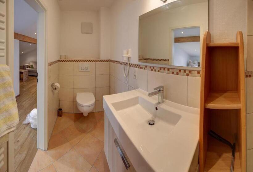 Апартаменты 1 Спальня, Gasthof Metzgerei Hirschbichler   Chiemgau Karte