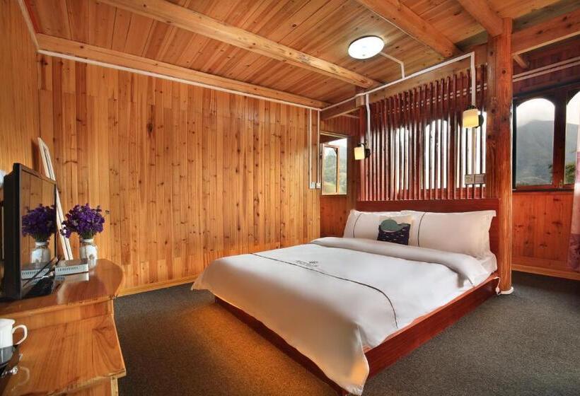 Номер Стандарт с Балконом, Longji Terrace La Vie Inn