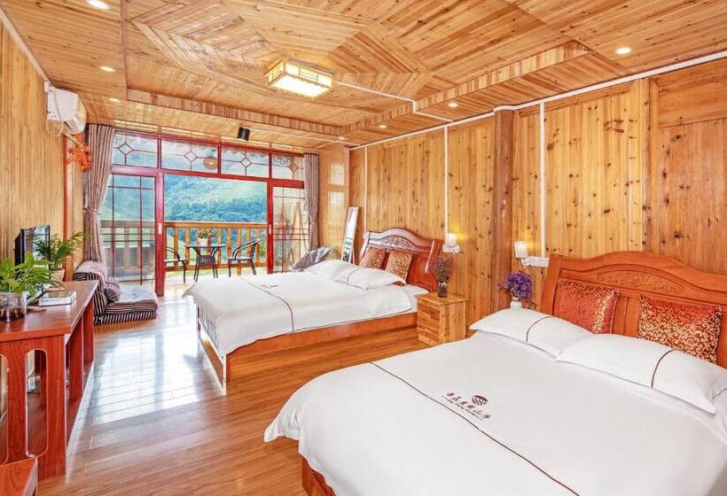 Семейный Номер Deluxe, Longji Terrace La Vie Inn