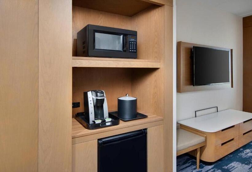 带大床的套房, Fairfield Inn & Suites Columbia Downtown