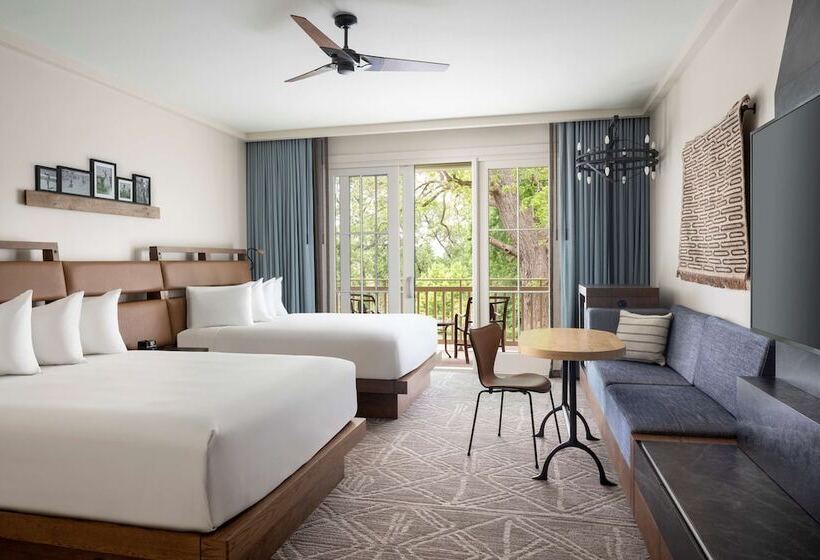 스탠다드 룸 더블 침대 2개, Hyatt Regency Lost Pines Resort And Spa