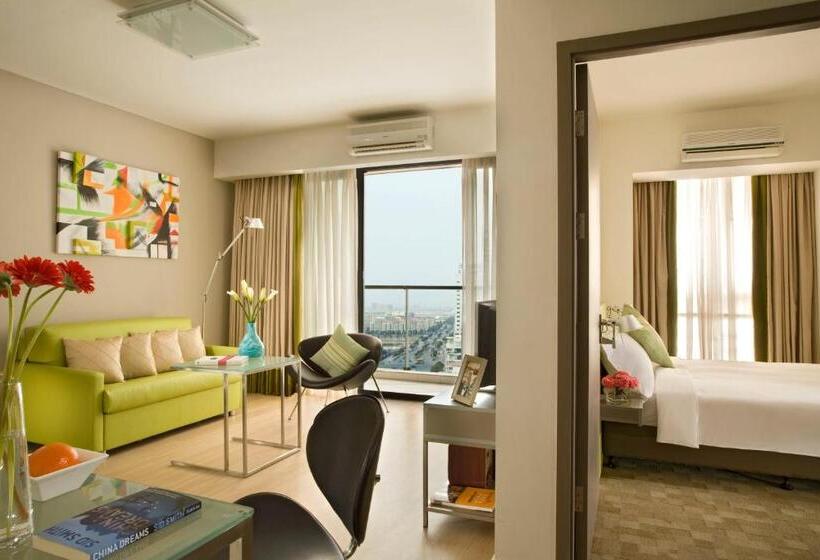Апартаменты Executive 1 Спальня, Citadines Xinghai Suzhou