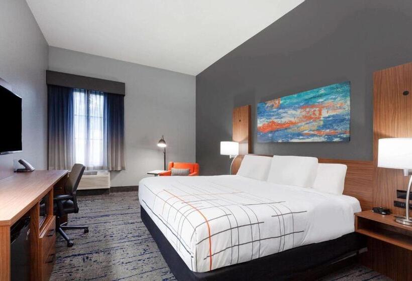 带大床的豪华间, La Quinta Inn & Suites By Wyndham St. Petersburg Northeast