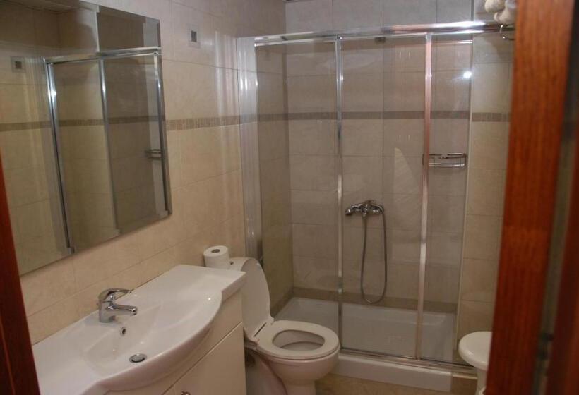 استودیو استاندارد با چشم‌انداز استخر, Paleos Apartments