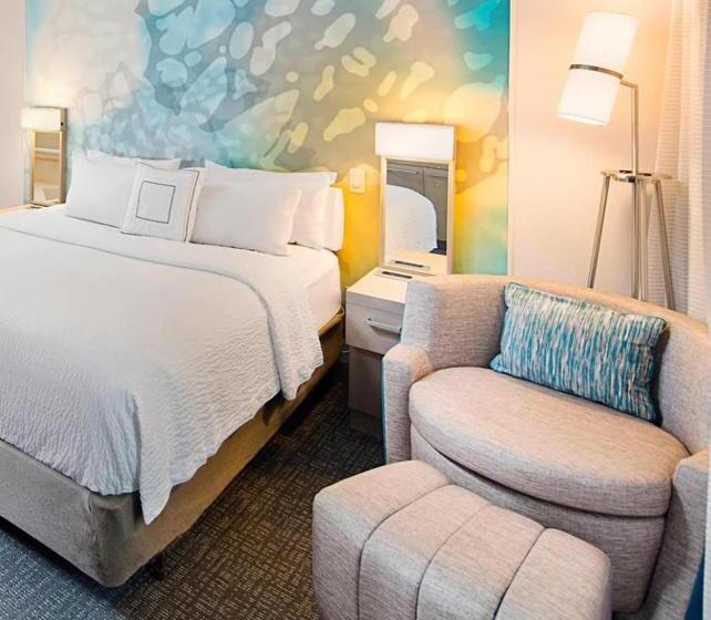 身障者適用キングサイズベッドルーム, Courtyard By Marriott West Palm Beach Airport