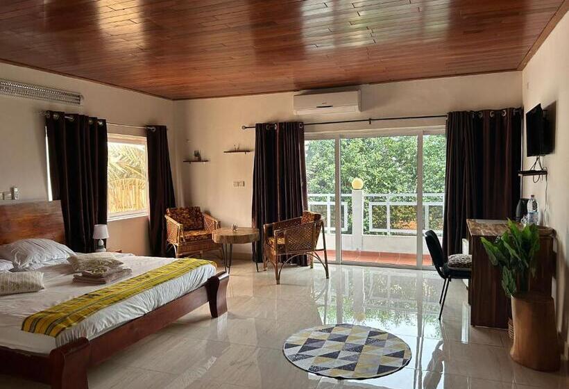 اتاق استاندارد با تخت بزرگ, L'oasis Guesthouse