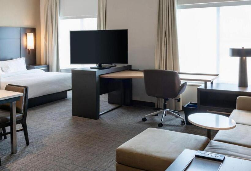 스탠다드 스튜디오 킹침대, Residence Inn By Marriott Wilkesbarre Arena