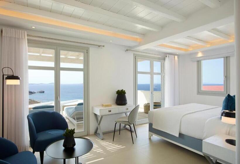 سوئیت اجرایی با چشمانداز دریا, Epic Blue Mykonos