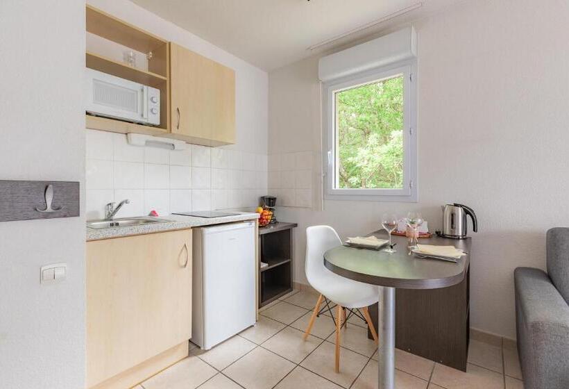 Апартаменты 1 Спальня, Appart City Classic Toulouse Tournefeuille