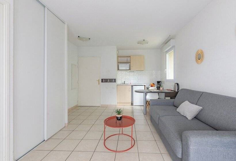 Апартаменты 1 Спальня, Appart City Classic Toulouse Tournefeuille