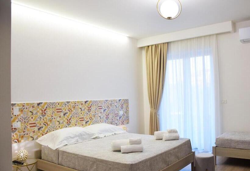 Четырехместный Номер Стандарт с Балконом, Accòmodati B&b