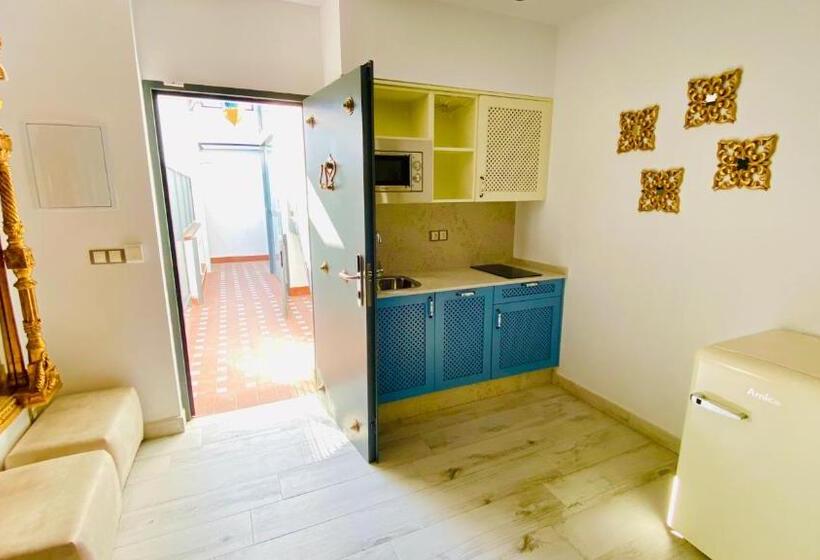 آپارتمان 1 خوابه با تراس, Apartamentos El Escondite De Triana