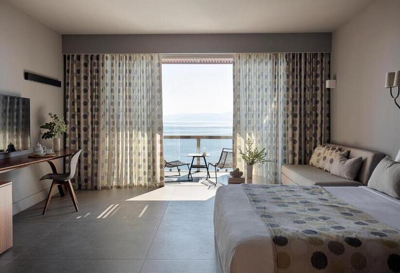 Люкс Deluxe Вид на Море, Aquila Elounda Village Resort, Suites & Spa