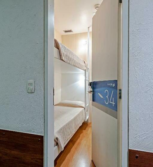 اتاق استاندارد با سرویس بهداشتی مشترک, Fast Sleep Guarulhos By Slaviero Hotéis