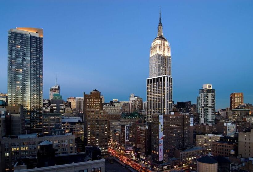 اتاق استاندارد با 2 تخت دوبل, Hilton Garden Inn New York/manhattan Chelsea