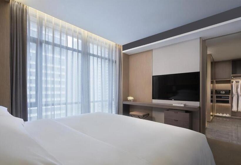 一ベッドルームエクゼクティブアパートメント, The Meixi Lake, Changsha Marriott Executive Apartments