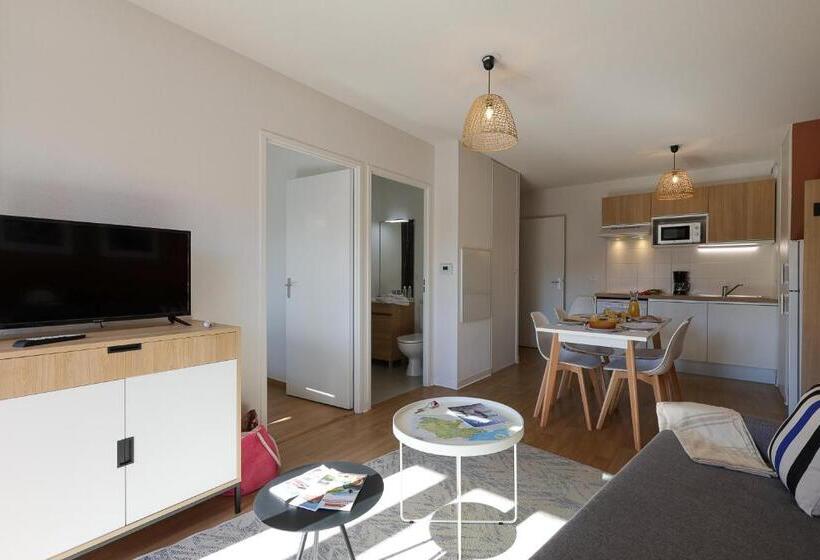 Апартаменты 1 Спальня, Residence Nemea Le Domaine D Uhaina