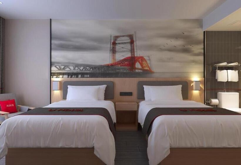 Номер Стандарт, Thank Inn Chain Hotel Jiangsu Suqian Sihong Shuanggou Town Dongdajie