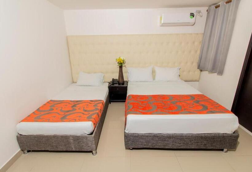 اتاق استاندارد, Caribe Plaza Barranquilla