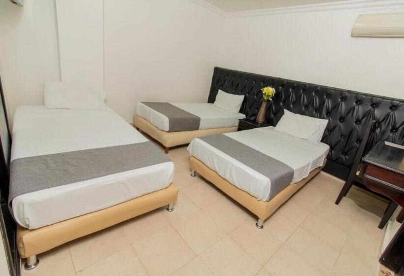 اتاق استاندارد سه نفره, Caribe Plaza Barranquilla