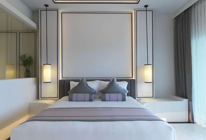 풀장 전망 디럭스 룸, Chanalai Romantica Resort   Adults Only, Kata Beach