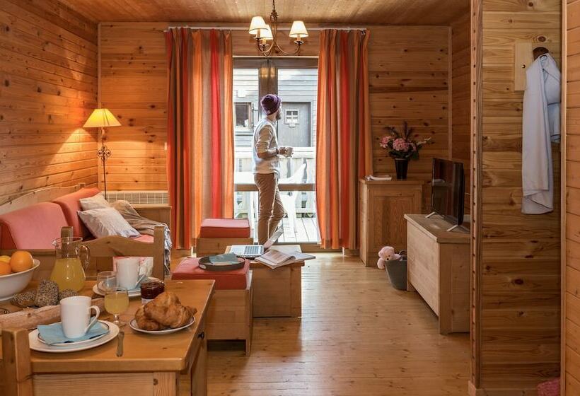 Апартаменты 1 Спальня, Résidence Odalys Les Chalets D Evian